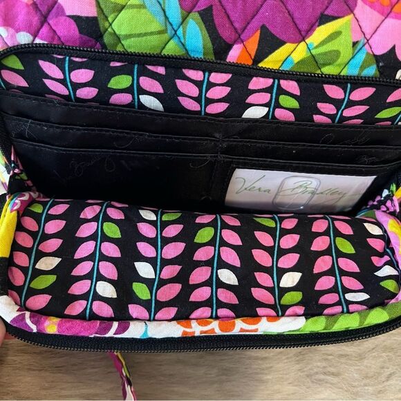 Vera Bradley Va-Va Bloom Little Hipster Crossbody Bag - Picture 3 of 14